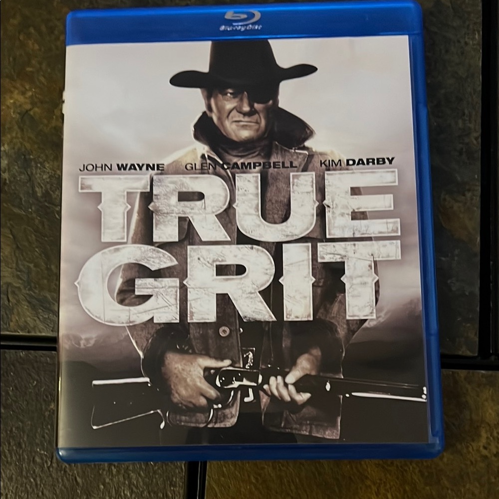 John Wayne True Grit Blue Ray DVD- EUC